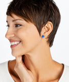 Brighton Iris Stud Earrings Style JA173B - Sapphire