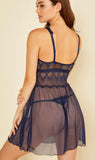 Cosabella Made in Italy Allure Babydoll Style ALLUR2621 - Navy