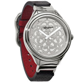 Brighton Ferrara Reversible Watch Style W10413 - Black/Red