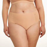 High-Waisted Retro Bikini: Petal Drift / Fits 16-24
