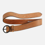 Pip | Vintage Full-Grain Leather Belt for Women: Black / S-85