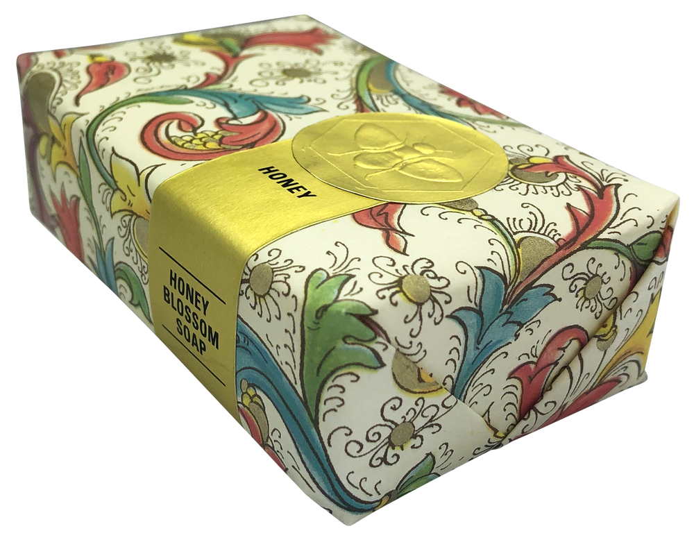 Florentine Paper Wrapped Soap - 3.5 oz: Lavender