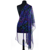 MIA Long & Wide Print Mesh Shawl Stole Wrap
  : OS