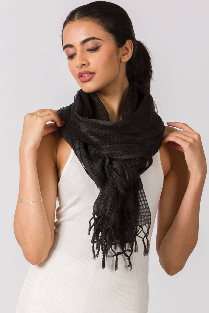 Sarita Scarf: Black