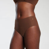 High-Waisted Retro Bikini: Black / Fits 0-14