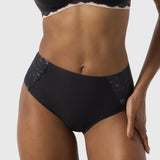 High-Waisted Retro Bikini: Petal Drift / Fits 16-24