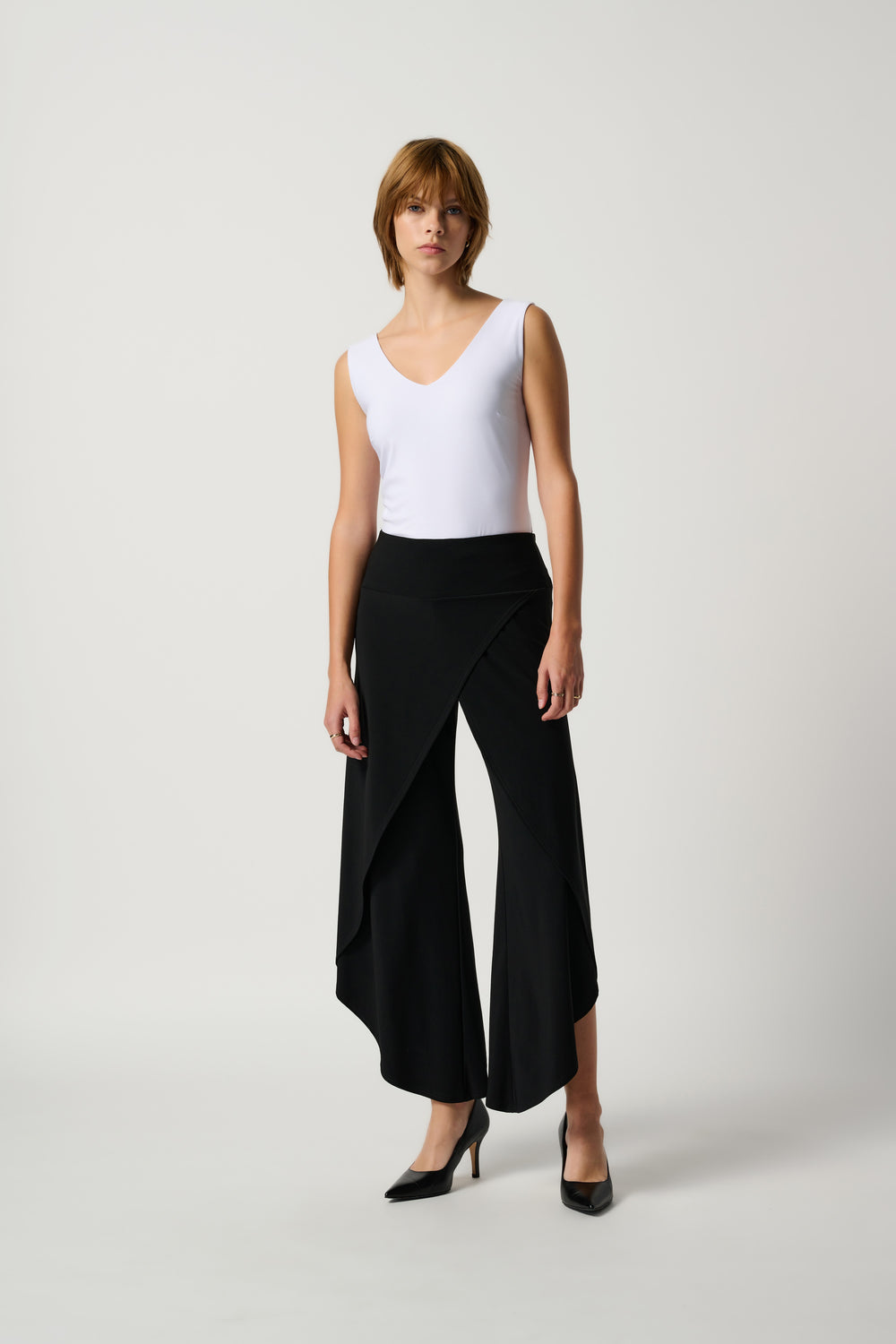 Joseph Ribkoff Classic Overlay Pant Style 211494 - Black