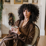 MINKY STRETCH LUXE ROBES: Mirage / Large