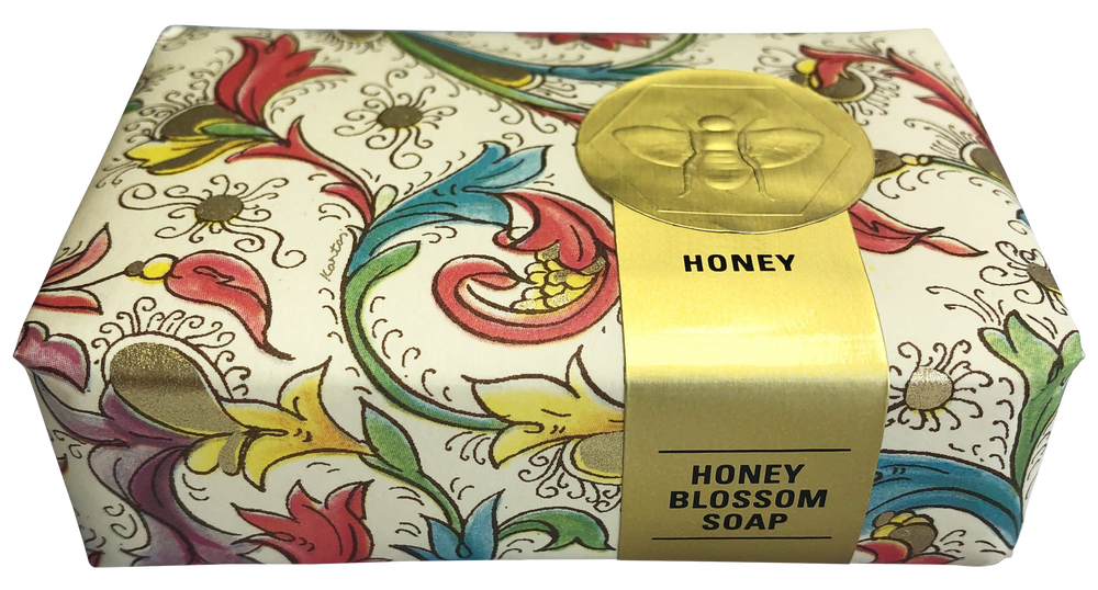 Florentine Paper Wrapped Soap - 3.5 oz: Lavender