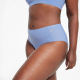 High-Waisted Retro Bikini: Black / Fits 0-14