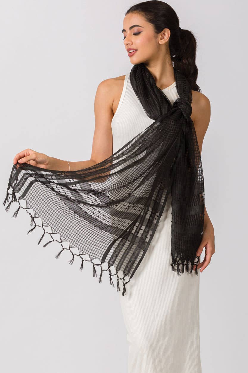 Sarita Scarf: Black
