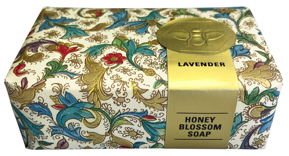 Florentine Paper Wrapped Soap - 3.5 oz: Lavender