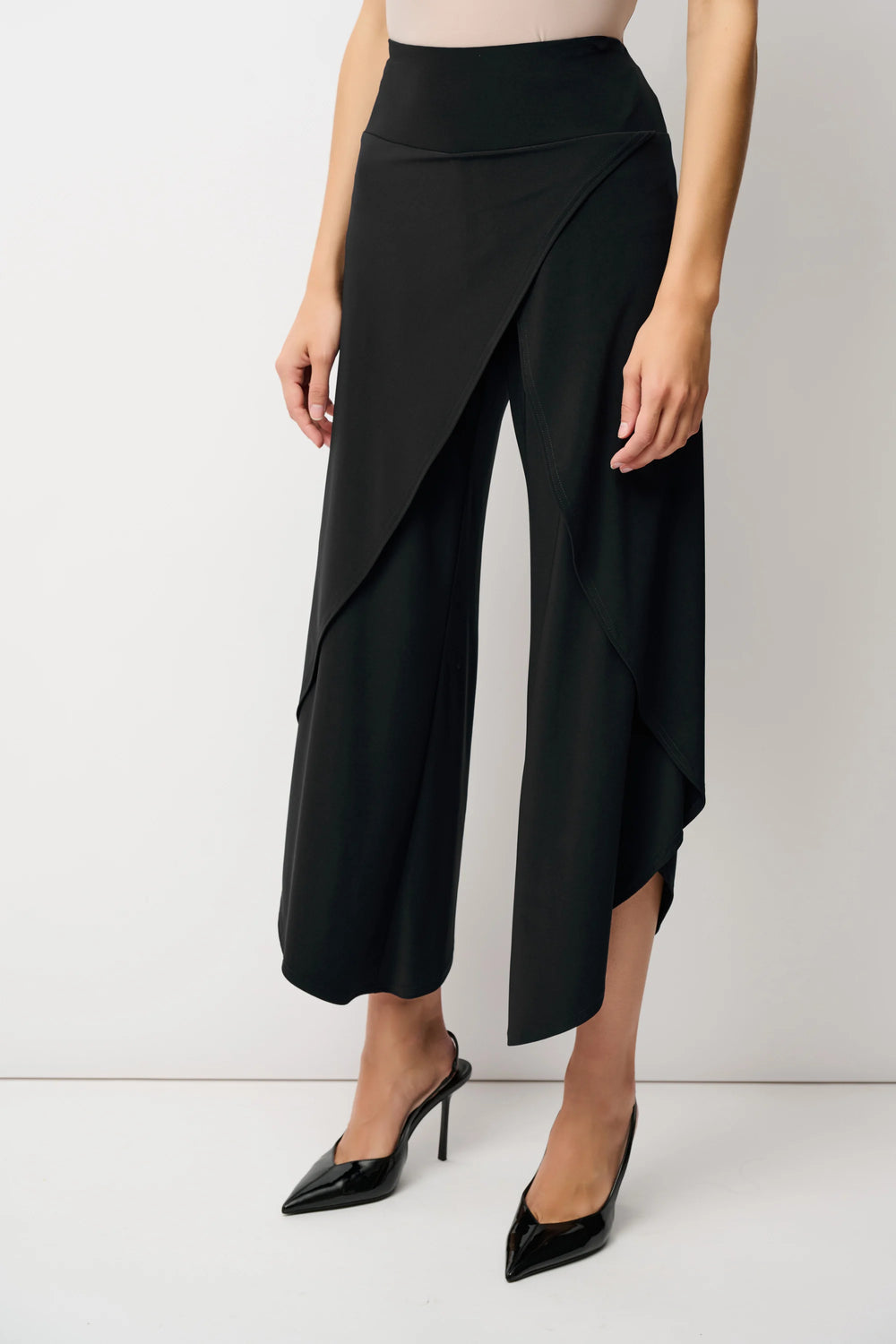 Joseph Ribkoff Classic Overlay Pant Style 211494 - Black