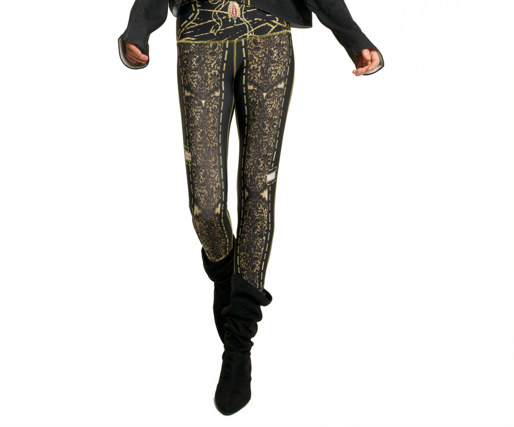 IPNG Paper Dolls Comfort Leggings - Multi/Black