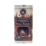 Chocolate Bars New Holiday 2025: 1/2 Milk 1/2 Dark / Fireplace