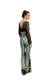 Comfort Pants-Blue - Paper Dolls: Multi color-Black / M/L