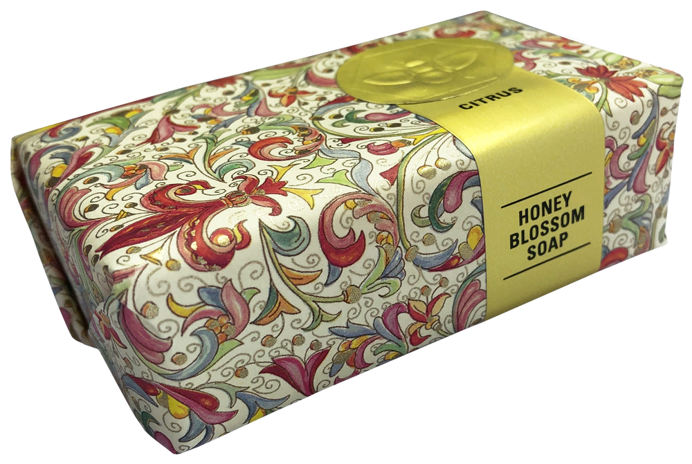 Florentine Paper Wrapped Soap - 3.5 oz: Lavender