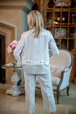 Jessie Linen Jacket - New Color: Navy / L