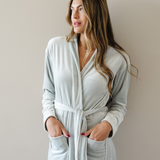 MINKY STRETCH LUXE ROBES: Mirage / Medium