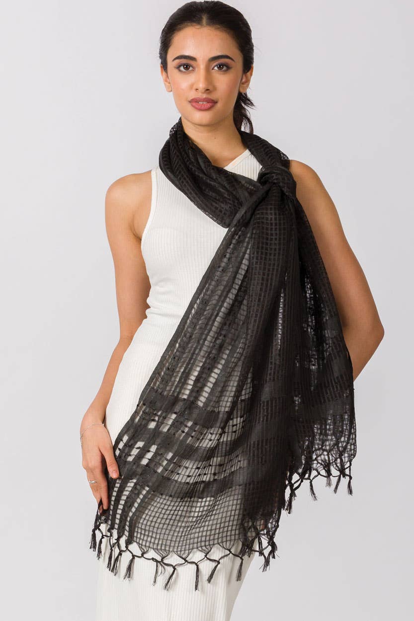 Sarita Scarf: Black