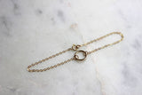 Gold Circle Bracelet