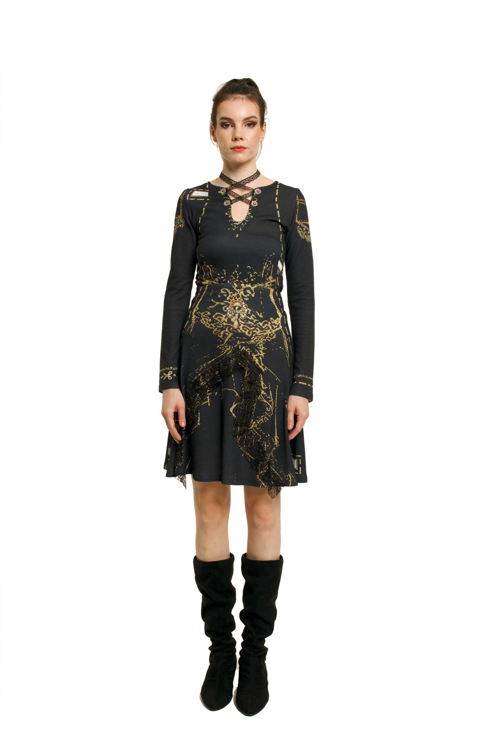 IPNG Paper Dolls Shirt - Multi/Black