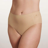 High-Waisted Retro Bikini: Black / Fits 0-14