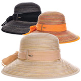 Scala Straw Facesaver Hat- Minya: Assorted / OS