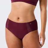 High-Waisted Retro Bikini: Black / Fits 0-14