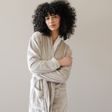 MINKY STRETCH LUXE ROBES: Mirage / Medium