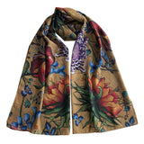 Anuschka Printed Chiffon Scarf - Amber Jardin Fantasy