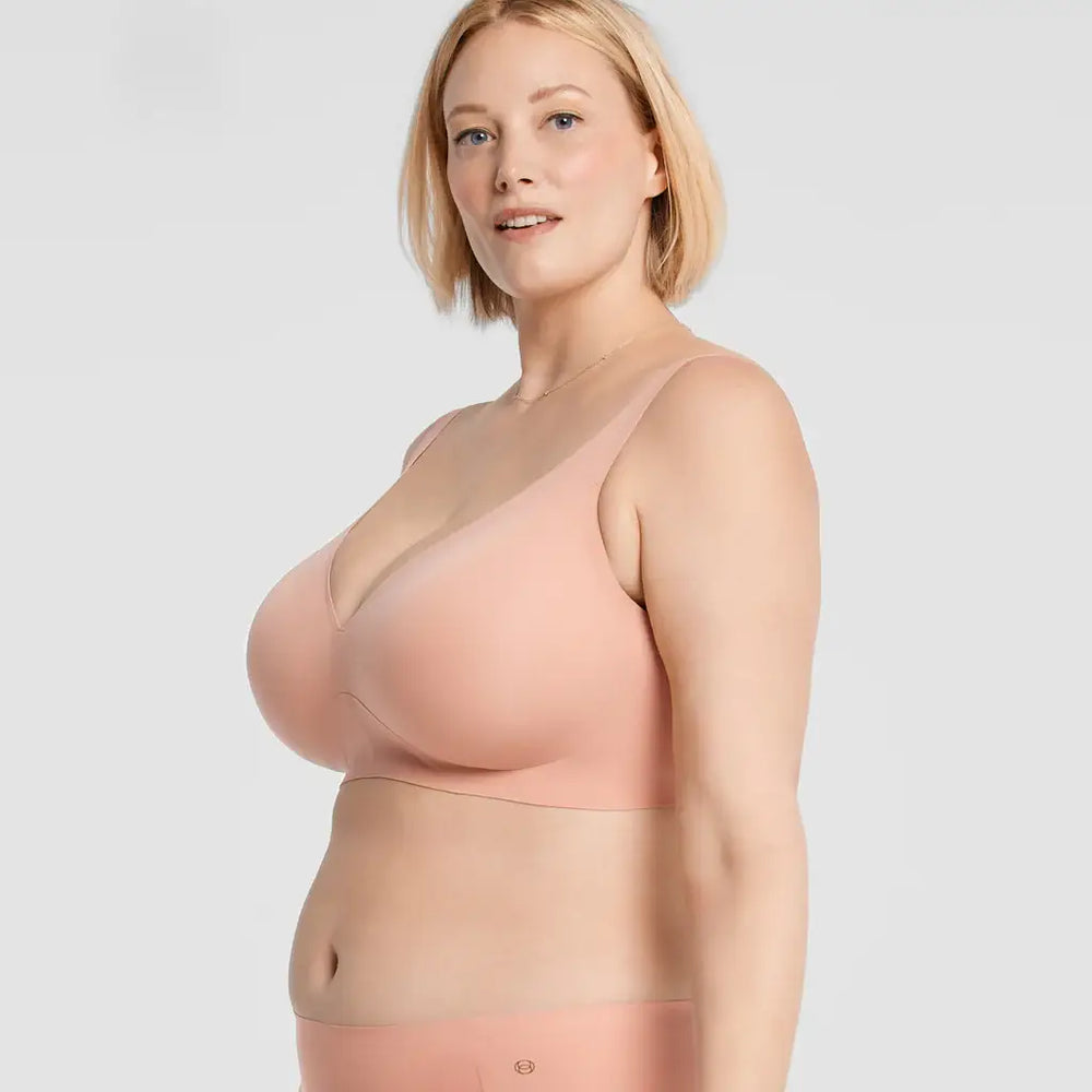 Starlette Plunge Bra: Black / 2XL