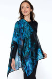 Samiya Scarves : Blue Abstract