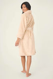 PJ Salvage Luxe Plush Robe Style R7LPR - Champagne Leopard