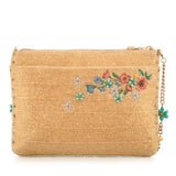 Iron Luck Beaded Horseshoe and Floral Crossbody Bag