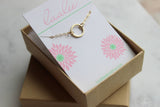 Gold Circle Bracelet