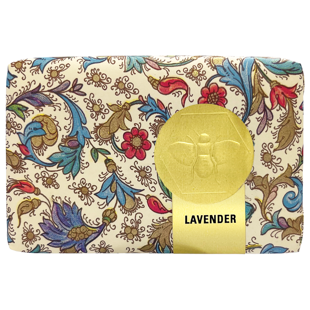 Florentine Paper Wrapped Soap - 3.5 oz: Lavender