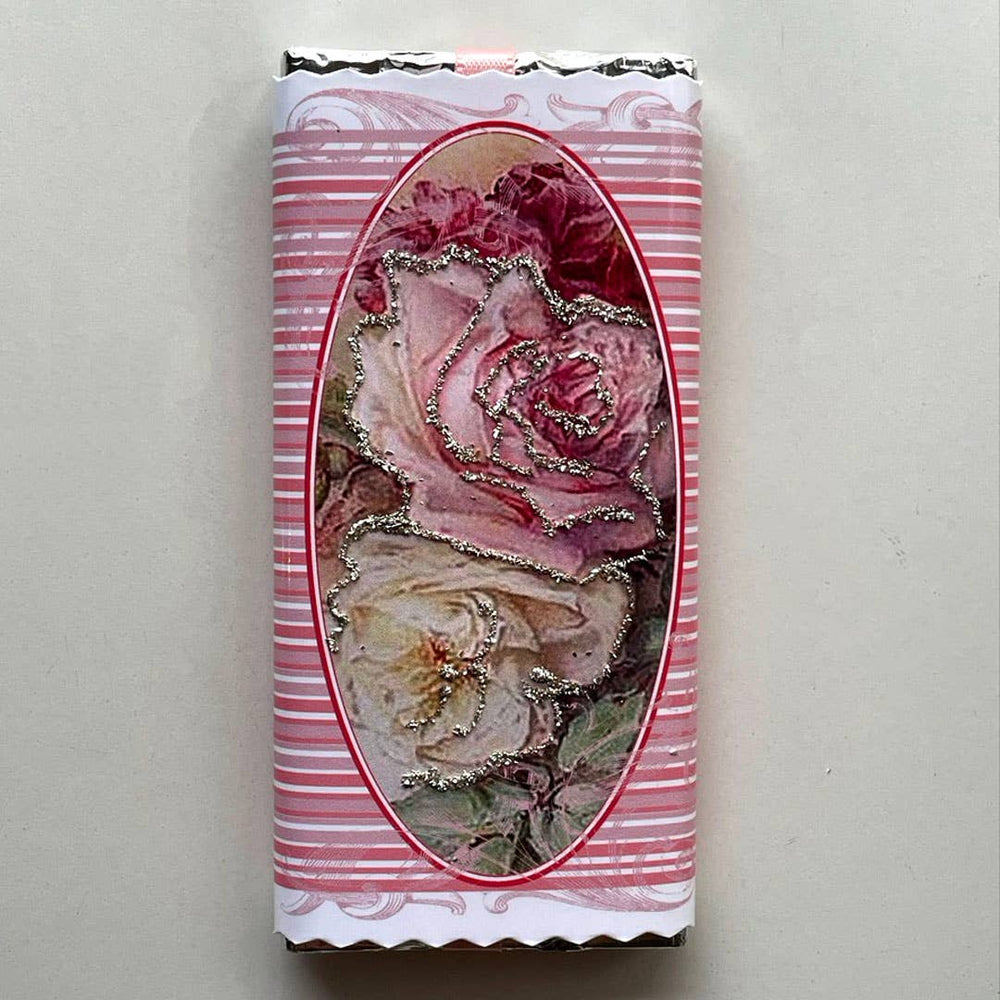 Chocolate Bars: Milk Chocolate / Colorful Roses
