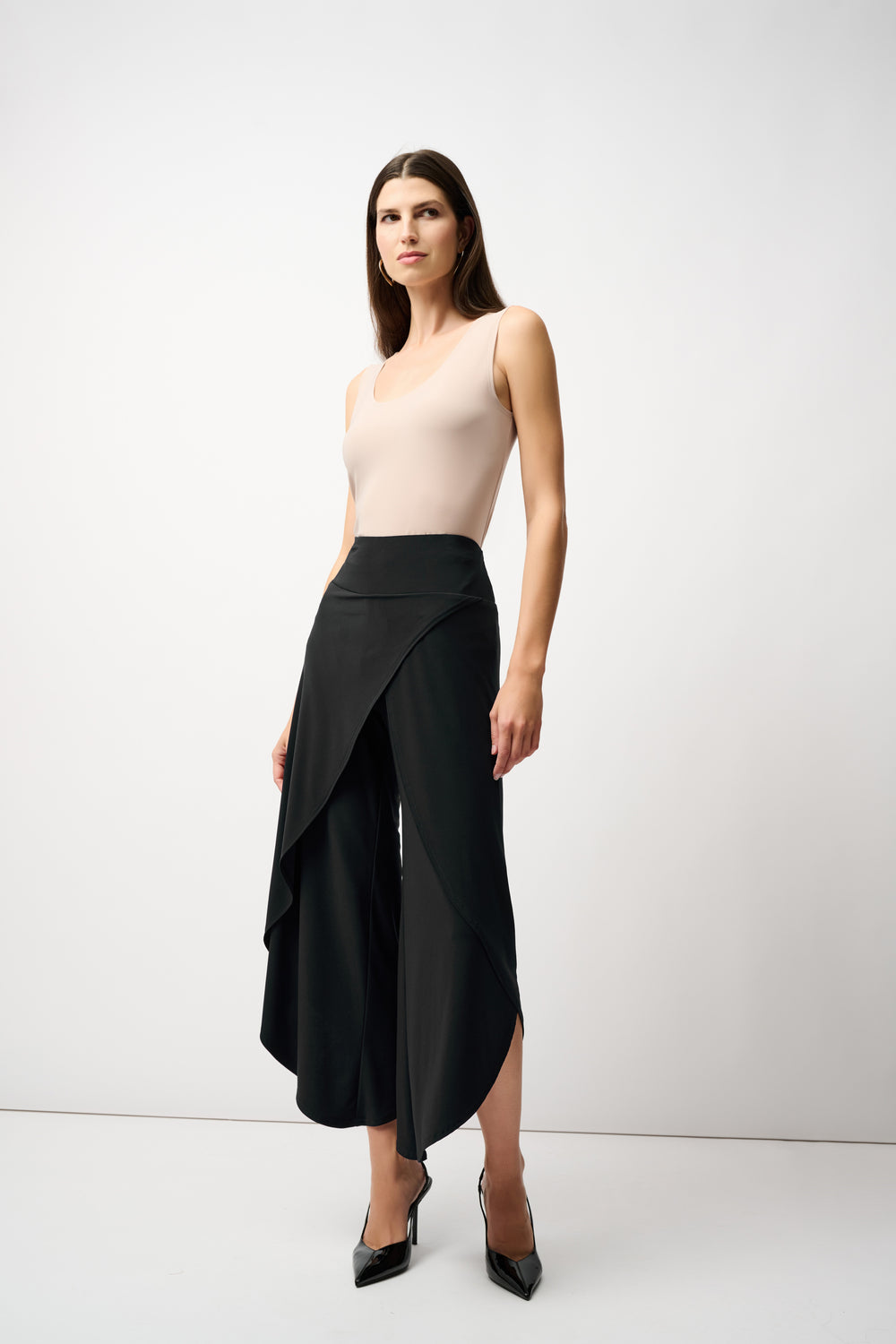 Joseph Ribkoff Classic Overlay Pant Style 211494 - Black