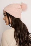 PJ Salvage Cable Lounge Chenille Beanie Style RKCLBE - Pink Clay