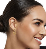 Brighton Contempo Small Hoop Earrings Style JA9905 - Gold