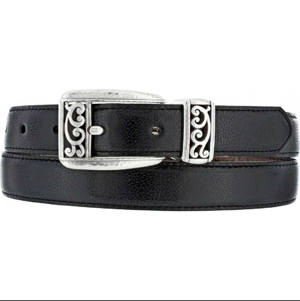 Brighton Mantilla Reversible Belt Style B40543 - Black/Bronze