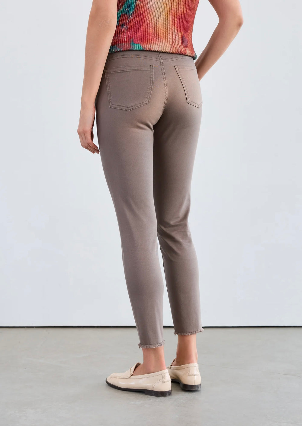 FDJ Olivia Slim Ankle Denim Style  2682511 - Taupe