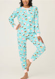 PJ Salvage Sweet Life PJ Set Style RWSLPJ - Bright Aqua