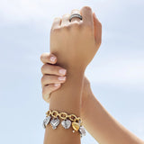 Brighton One Heart Large Charm Bracelet Style JF0365