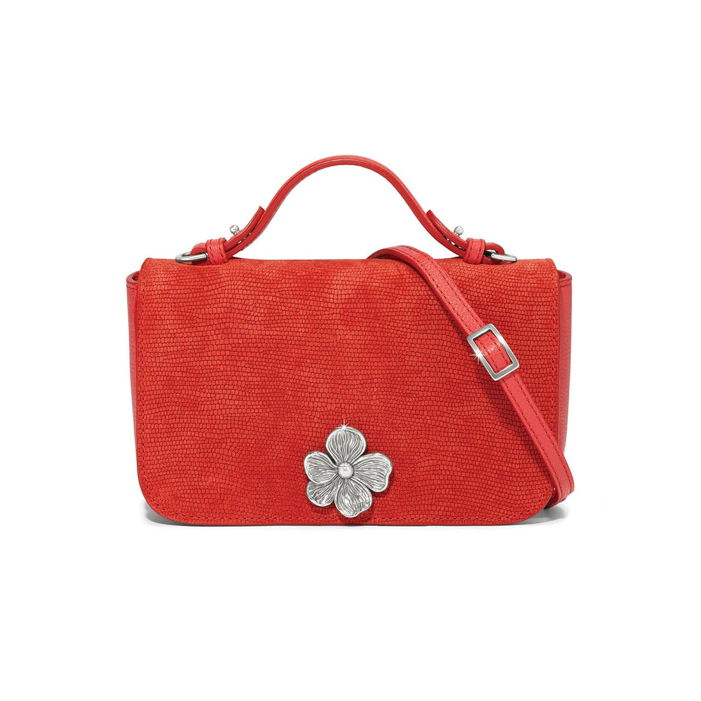 Brighton Everbloom Petal Baguette Handbag Style H16357 - Flirt Red