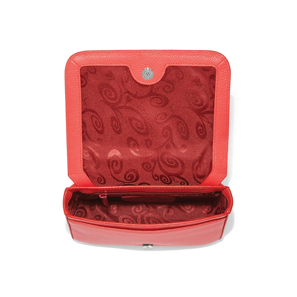 Brighton Everbloom Petal Baguette Handbag Style H16357 - Flirt Red