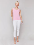 LAST ONE SZ M - Charlie B. Reversible Bamboo Cami Style C1243B - Begonia