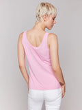 LAST ONE SZ M - Charlie B. Reversible Bamboo Cami Style C1243B - Begonia