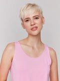 LAST ONE SZ M - Charlie B. Reversible Bamboo Cami Style C1243B - Begonia